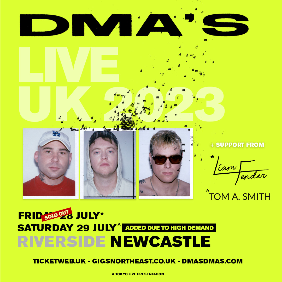 Riverside Newcastle (@riversidencl) on Twitter photo β οΈ ROUND 2 β οΈ After a hugely overwhelming sell-out in UNDER AN HOUR for their very special gig at Riverside, @DMASmusic are back for a second night of magic on Saturday 29th July + support from <a href="/tomasmithmusic/">TOM A SMITH</a>
SET THOSE ALARMS! β° Tickets out 10am Friday: bit.ly/3N5ea0p β οΈ ROUND 2 β οΈ After a hugely overwhelming sell-out in UNDER AN HOUR for their very special gig at Riverside, @DMASmusic are back for a second night of magic on Saturday 29th July + support from <a href="/tomasmithmusic/">TOM A SMITH</a>
SET THOSE ALARMS! β° Tickets out 10am Friday: bit.ly/3N5ea0p