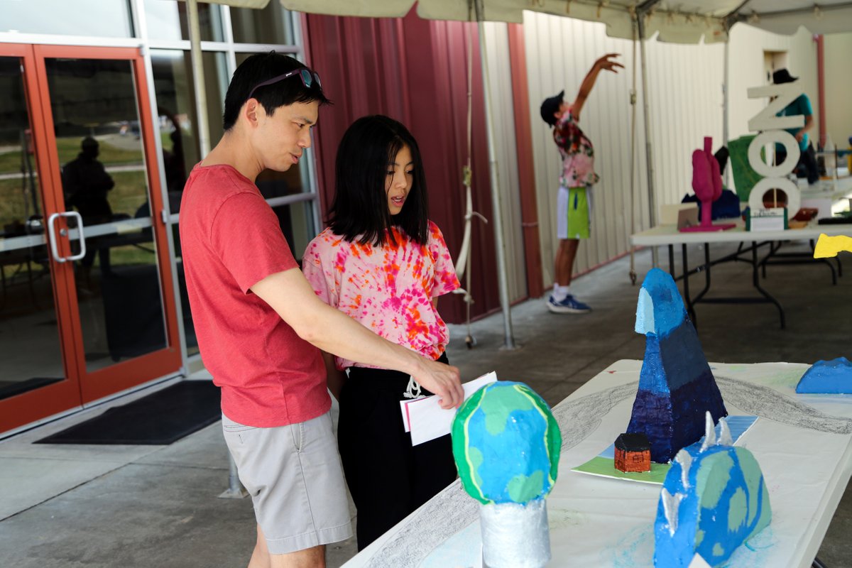 Our sixth-graders created four trails around #DukeSchool campus and a sculpture garden for their final project this year. Our upstanders became advocates for small changes that can have a significant impact and how people can improve their communities through design thinking.
