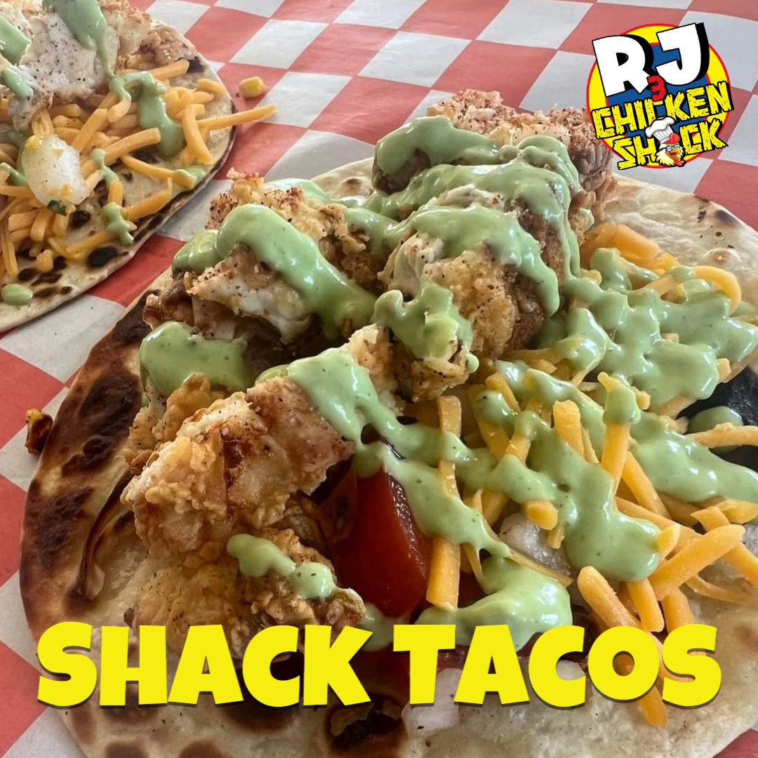 Ricos 'Shack Tacos' Come & Enjoy The Best Chicken Tacos 🌮🌮
in #SanAngelo
RJ3ChickenShack.com

🚙 We Deliver

#SanAngeloTacos
