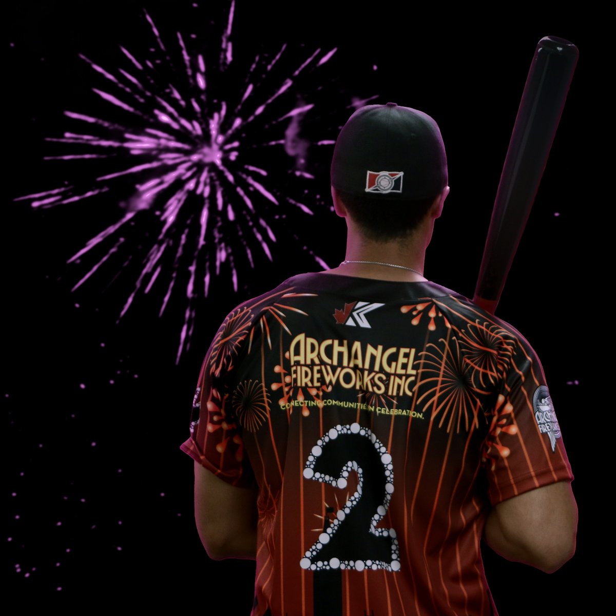Introducing our <a href="/ArchangelFwks/">Archangel Fireworks</a> Fireworks Jerseys! 🎆

We'll be wearing these beauties on Friday, June 30th, to kick off our Canada Day long weekend! 🍁

#HereToStay