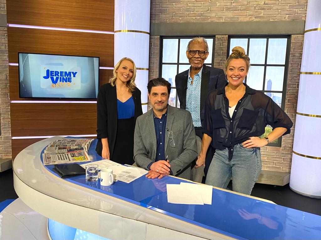 theblackfarmer's tweet photo. Catch me tomorrow on The Alexis Conran Show at 12:15PM on Channel 5! 🎉📺 Join us for an engaging conversation filled with insights and surprises. Set your reminders and tune in for an unforgettable show! 😃 #TVAppearance #AlexisConranShow #Channel5 #SetYourReminders https://t.co/AqZFmmzDyj