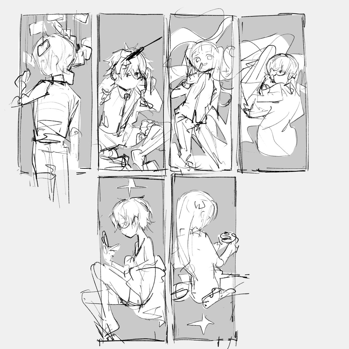 終わってない絵たち(いつ終わるかわからない)
