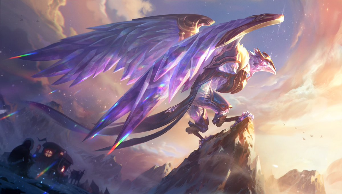 「In the heart of the blizzard, a noble pr」|League of Legendsのイラスト