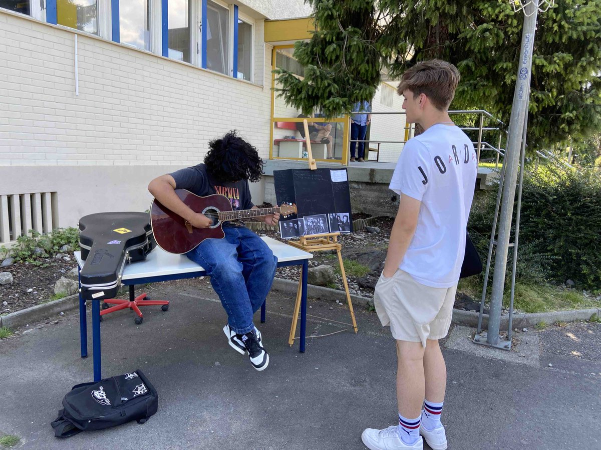 ISRsenior's tweet photo. Exploring the arts, coding a website, up-cycling, writing an own song …- the personal projects in the #IBMYP is a deep dive into our students’ interest and accumulating in today’s exhibition! #selfmanagement #lifeskills #researchskills @ISRheintal https://t.co/Qjr1M8sh99