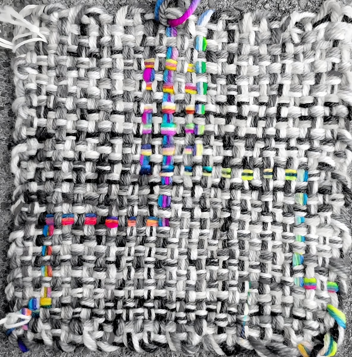 __Weelo's tweet photo. And the winner is...
@spinnybuns !!π₯³
This submission was at the top of the list due to the unique blend of fiber art and AI resulting in a unique and captivating creation.
We really took notice of the consistent presence of the fiber in the AI art. Well done, Alanna! https://t.co/17ble6BeKI