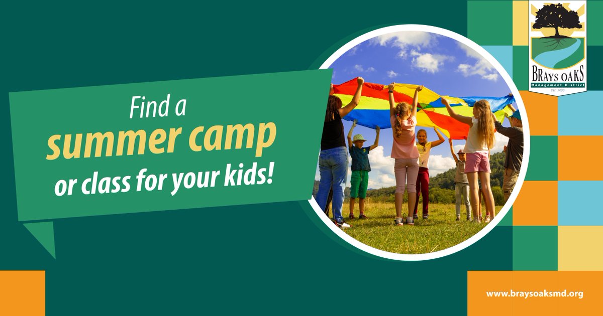 BraysOaksMD's tweet photo. We know…school just ended and the kids are already bored. Thankfully, @indiahouse and @WCS_Houston are both offering children’s camps and activities all summer long. Visit their website or contact them for details. #BraysOaksManagementDistrict #BraysOaks #BOMD https://t.co/gVrbBj8wvb