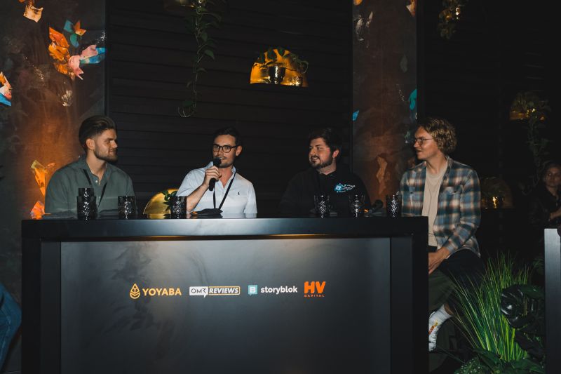HV co-hosted the CMO Rooftop Night event at #OMR23 alongside YOYABA, <a href="/storyblok/">Storyblok</a>, &amp; OMR Reviews. The night hosted flying sushi, drinks and a panel on #B2B SaaS Marketing strategies. 

HV Capital extends a warm thank you to the attendees who helped make the evening such a success!