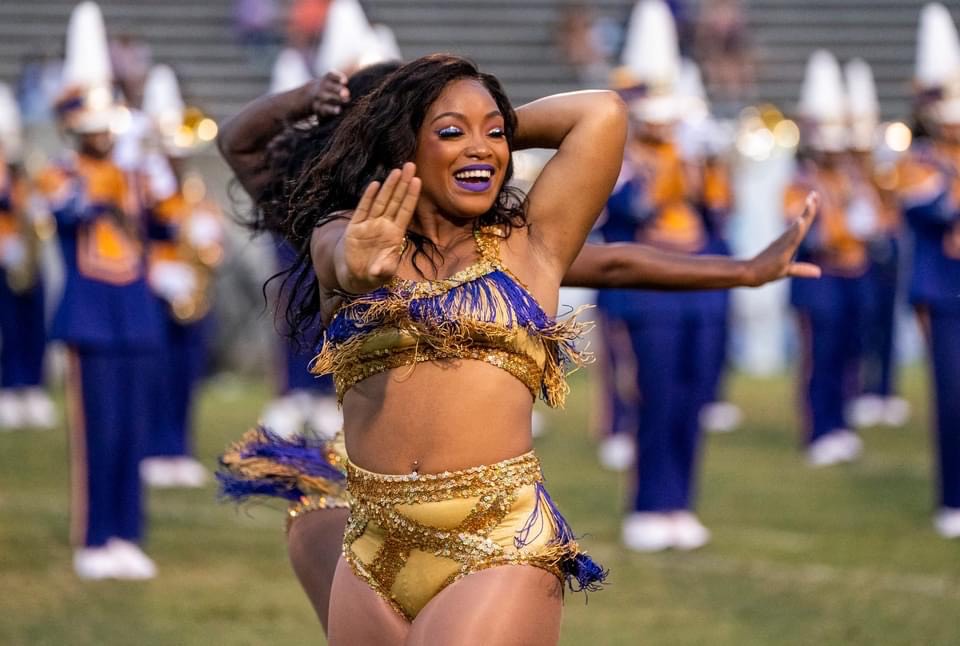 Jakayla Lofton, a senior nursing major from Memphis, Tenn., was recently selected as captain of the Golden Girls for the 2023-2024 season. Lofton has been a member of the dance team for three years. Read more — tinyurl.com/4exn5424 #AlcornStudents #SoundsOfDynomite