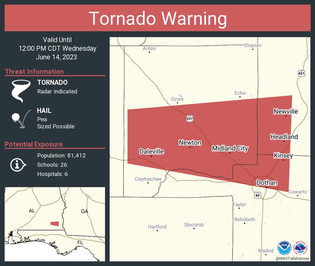 Weather Man Nick on Twitter "RT NWStornado Tornado Warning including