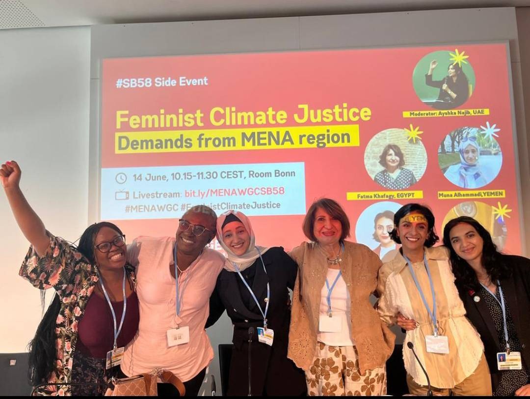 AMwA is thrilled to carry the feminist climate justice agenda to the Bonn Climate Change Conference #SB58 as representatives of the Women & Gender Constituency where we join other parties in drafting decisions to adopt at COP28. Here are the highlights 👉bit.ly/46ggB9g