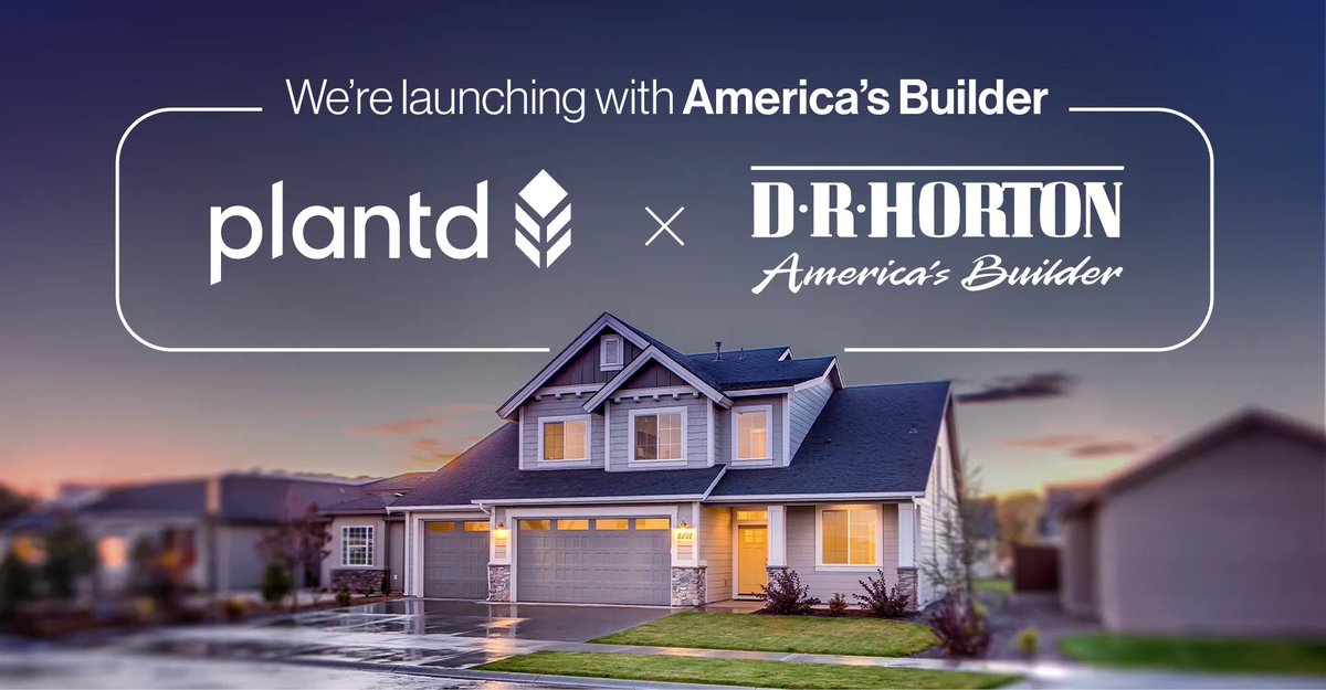 Today, we are excited to announce a collaboration with America’s largest homebuilder, D.R. Horton, to bring our carbon-negative building materials to homeowners. D.R. Horton is purchasing 250,000 structural panels for wall sheathing and roof decking.

buff.ly/3JcZ5IW