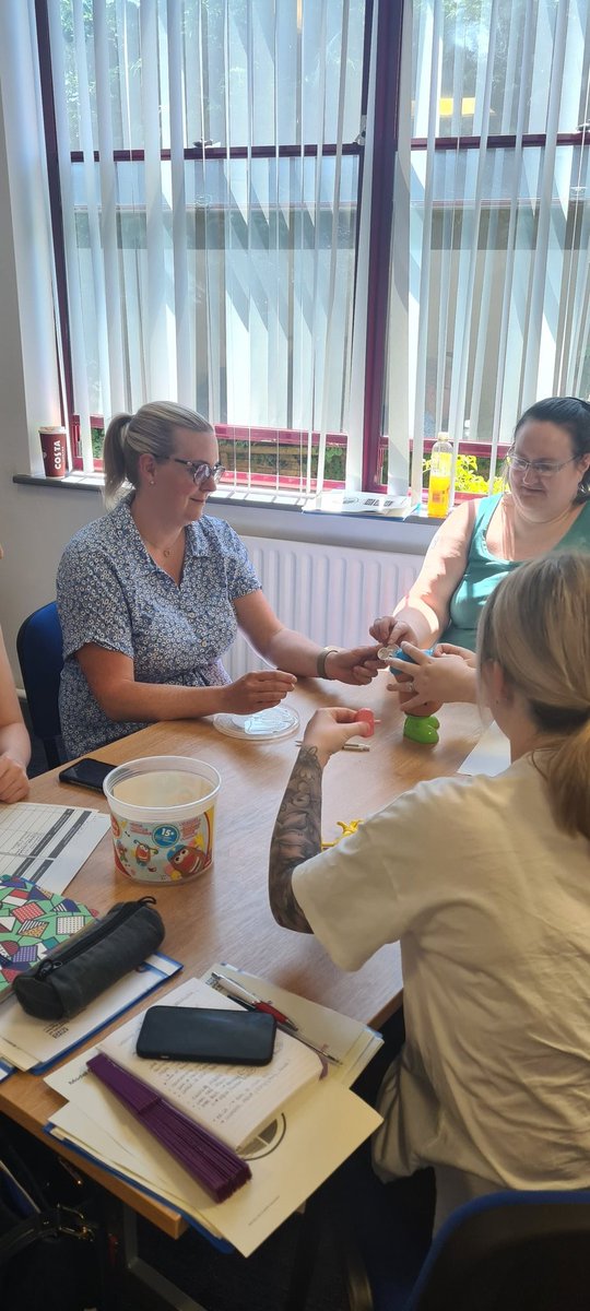 Mr Potato Head made an appearance at the TV champions Improvement session today! Helping them to practice their PDSA cycles!