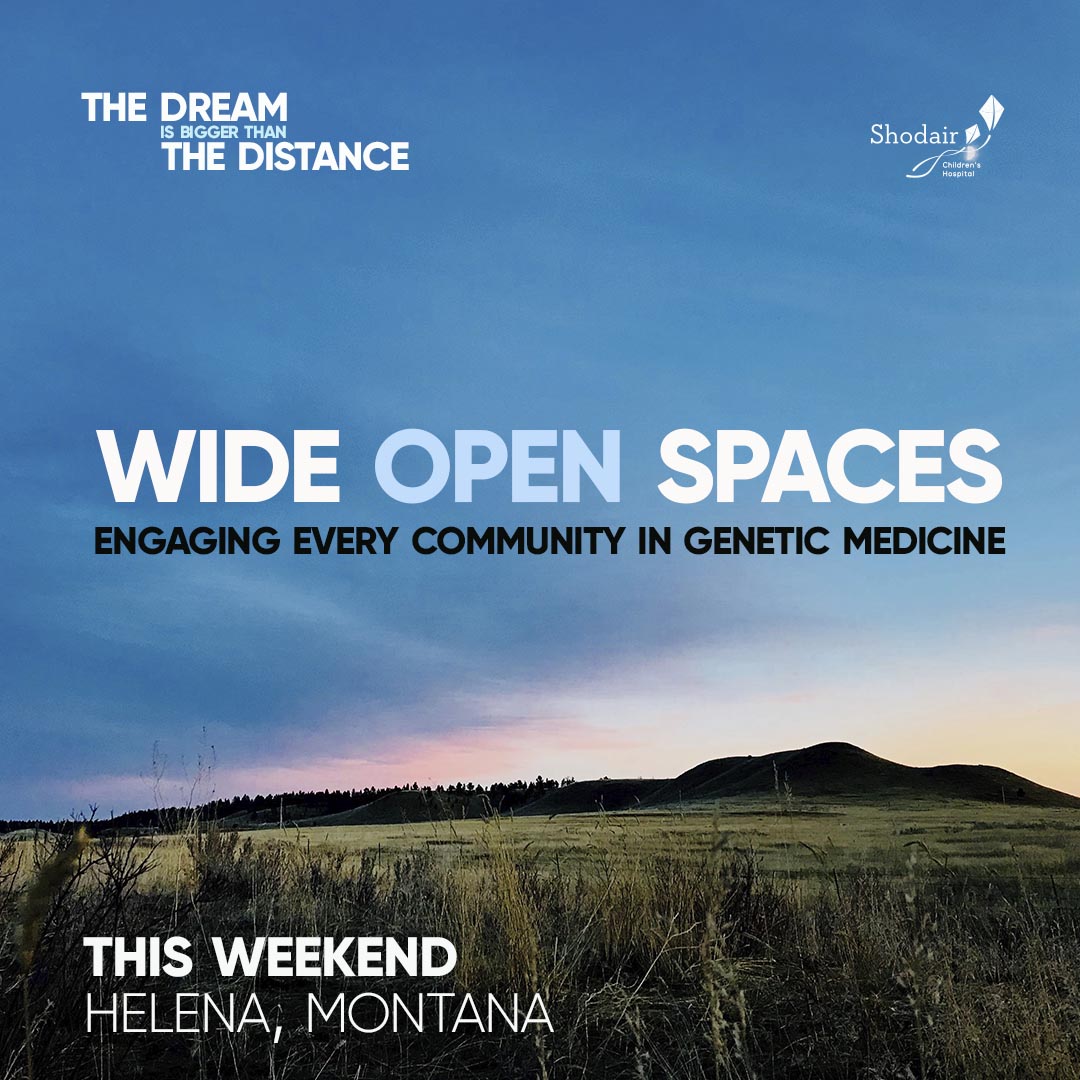 This weekend in #Helena, years of dreaming come true. Our first #Shodair Symposium kicks off at our new hospital campus, connecting families experience #raredisease with our #medicalgenetics experts.
