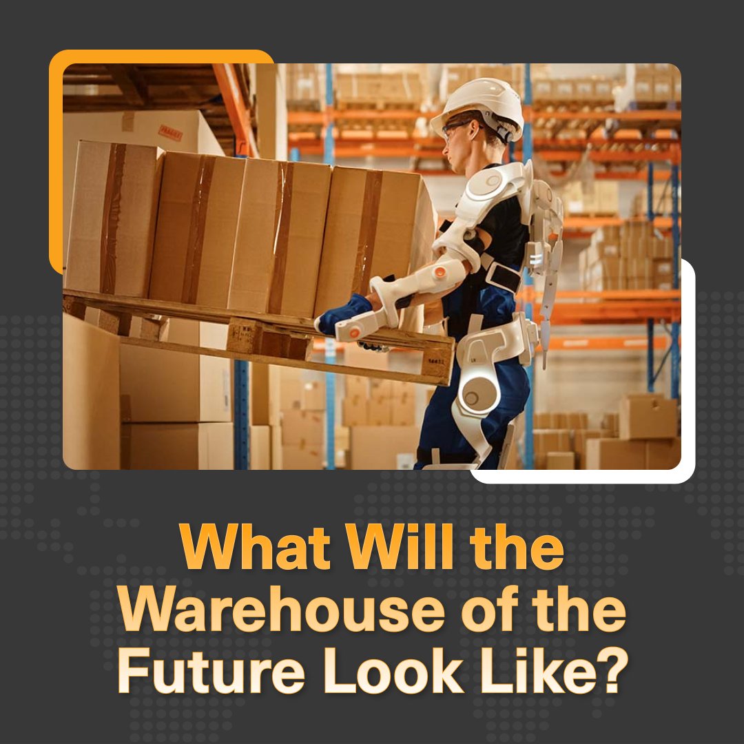 From robots that independently navigate #warehouse aisles to #AI solutions that are able to forecast demand, a futuristic warehouse is not just a concept, but a reality.

Here's what you need to know about the future of warehousing: bit.ly/3N0Flcv
#warehouseautomation