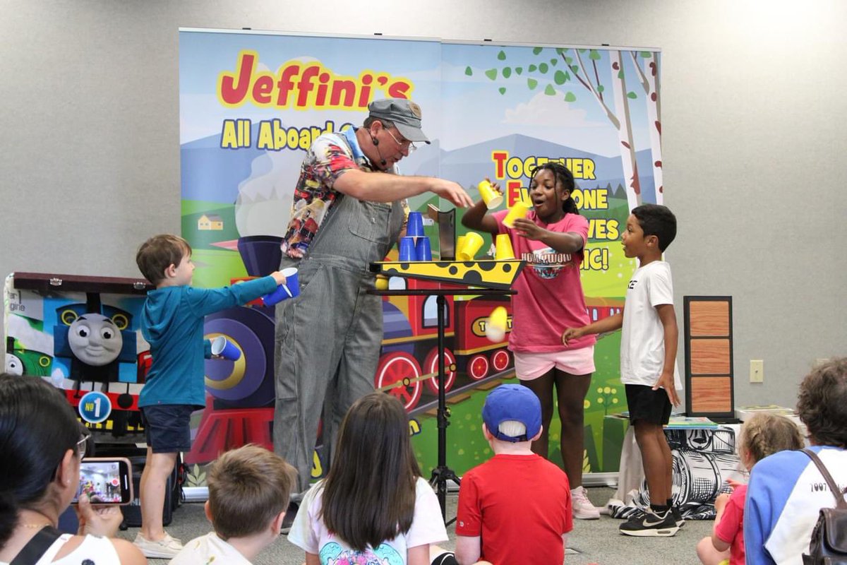 SequoyahRegLib's tweet photo. Thank you to everyone who helped us kick-off Summer Discovery 2023! π
We're so excited to spend our summer with you! What Summer Discovery programs are you looking forward to the most?
#SeqLib #GeorgiaLibraries https://t.co/6YSk5dMALV