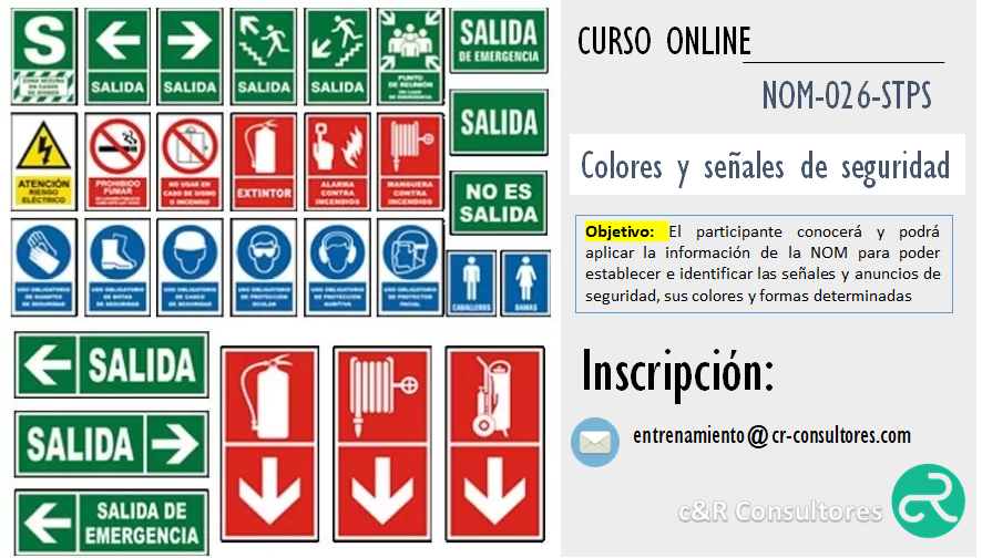 CRConsultores1's tweet photo. ¿Requieres capacitación de tu personal en la NOM-026-STPS? Avisos y señales de seguridad 
Nosotros re apoyamos!
Mantén capacitado a tu personal, mejora su competencia y evita sanciones de la autoridad

+info: entrenamiento@cr-consultores.com

#Industria #México #STPS #Negocios https://t.co/MLPuPxMnNd