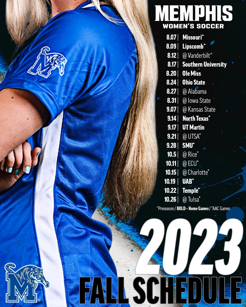 Tiger fans, it's here🤩

Mark your calendars to be at the Track &amp; Soccer Complex this fall!

#GoTigersGo 

📰 gotigersgo.me/3NucuPB