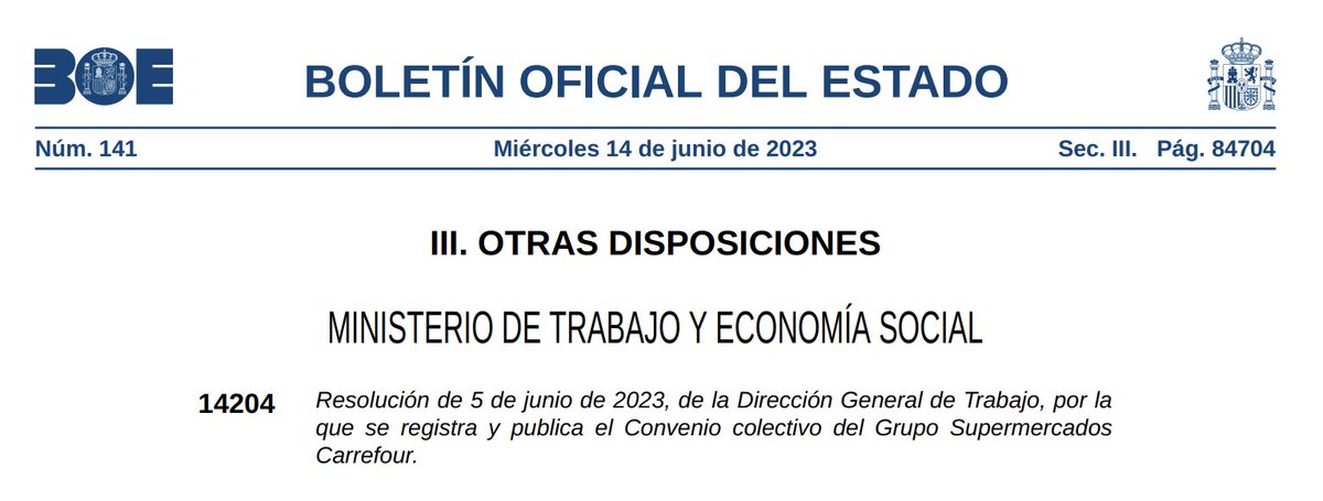 Grupo CCOO Carrefour tweet media
