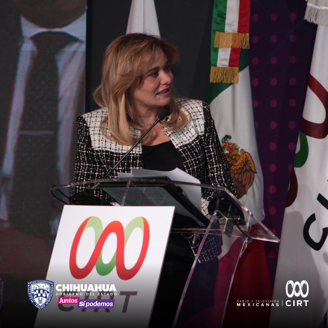 cirtmx's tweet photo. Damos por inaugurada nuestra 96° Convención de Radio y Televisión, donde la gobernadora @MaruCampos_G  nos da la bienvenida al Estado de Chihuahua, donde compartiremos una experiencia llena de tradiciones únicas y una cultura llena de magia. https://t.co/Vac5DifCcT