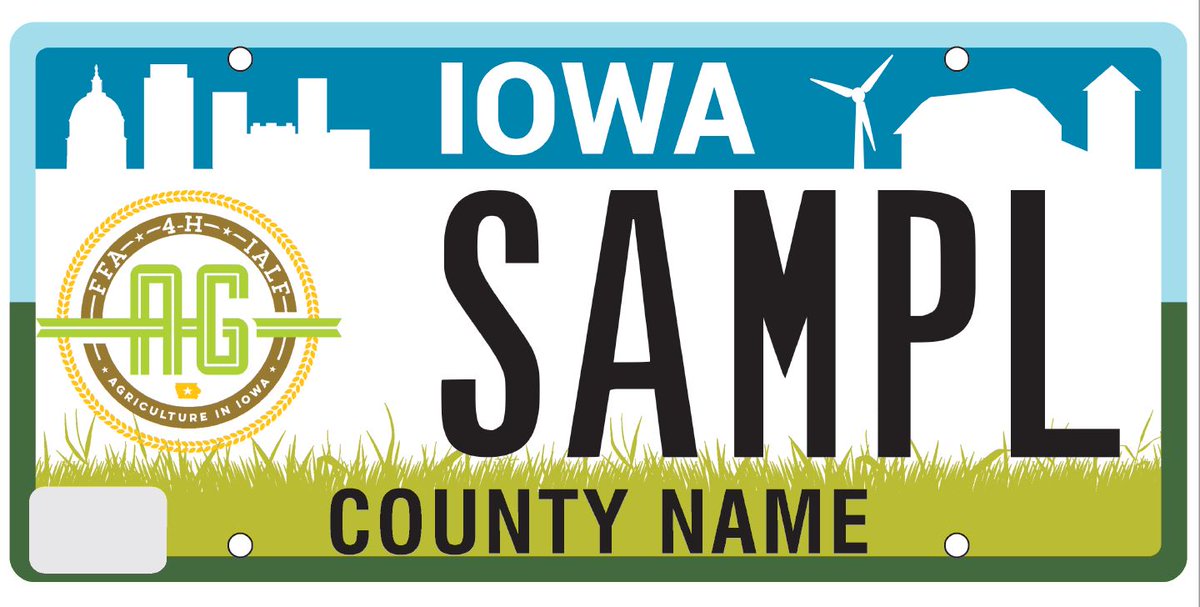 Iowa Agriculture Literacy Foundation (@iowaagliteracy) on Twitter photo Thank you to all the Iowa Ag Tag Specialty Plate Owners! Your purchase of the agriculture license plates helps provide ag literacy resources to Iowa teachers and students. The plates support <a href="/ia4Hfoundation/">Iowa 4-H Foundation</a>, <a href="/IAFFAFoundation/">Iowa FFA Foundation</a>, and IALF. #AgTwitter iowadot.gov/mvd/vehiclereg… Thank you to all the Iowa Ag Tag Specialty Plate Owners! Your purchase of the agriculture license plates helps provide ag literacy resources to Iowa teachers and students. The plates support <a href="/ia4Hfoundation/">Iowa 4-H Foundation</a>, <a href="/IAFFAFoundation/">Iowa FFA Foundation</a>, and IALF. #AgTwitter iowadot.gov/mvd/vehiclereg…