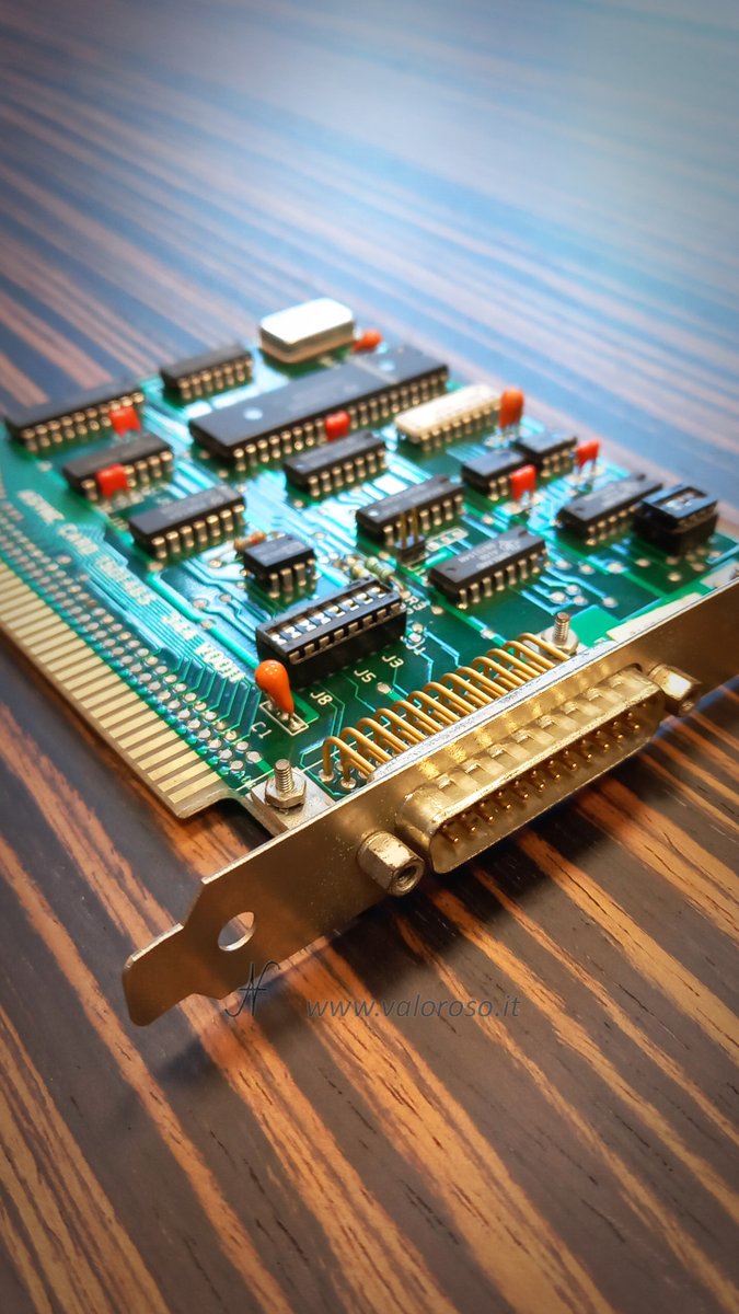 ValorosoIT's tweet photo. Big thanks to Sergio Gervasini for this magnificent gift! An 8-bit ISA expansion card: a RS232 serial port with a 25-pin D-Sub connector. It's perfect for connecting a WiFi modem to my vintage IBM 5155.
#ExpansionCard #ISA #RS232 #IBM5155 #WiFiModem #TechGift #Gift #ValorosoIT https://t.co/dQb7zfztDz