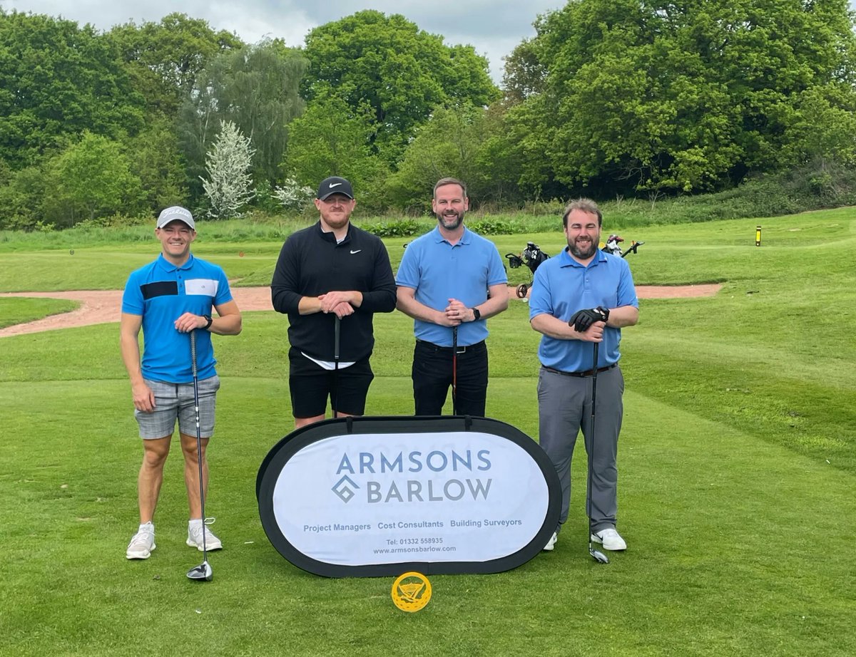 A golf day organised by <a href="/ArmsonsBarlowQS/">Armsons Barlow</a> has raised thousands for a charity, which helps people across the city experiencing food poverty.

Find out more 👉 buff.ly/3NoWKNu

<a href="/AjsDesign/">AJS Structural Design Ltd</a> #Derby #InvestinDerby #UKCapitalforInnovation #Business