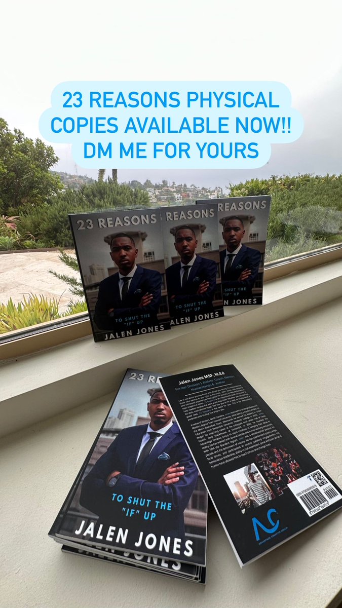 DM me so you can get your copy and Shut The “IF” Up in Your Life Now!! 💯k
