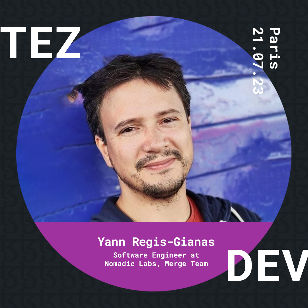 @yurug @_lthms_ will share an insider's glimpse into the ongoing work by the dev teams at @LabosNomades, @trilitech and @Marigold_Dev on integrating EVM rollups into Tezos. #TezDev2023 #RiseofRollups

Register now 👉 use code Tez0sEarLy1 at checkout to enjoy Early Bird discount:…