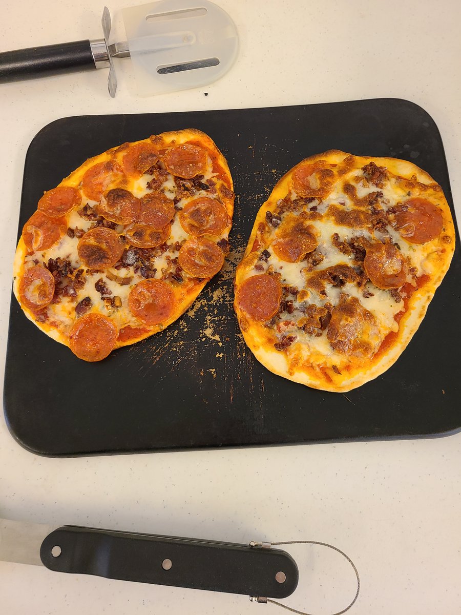 WindsorBuses's tweet photo. Build your own Pizza days at the bus garage! 1st two "test" pizzas were a success. 
Thanks MS for letting us borrow your pizza oven, worked like a charm! https://t.co/AQrzV8YCSx