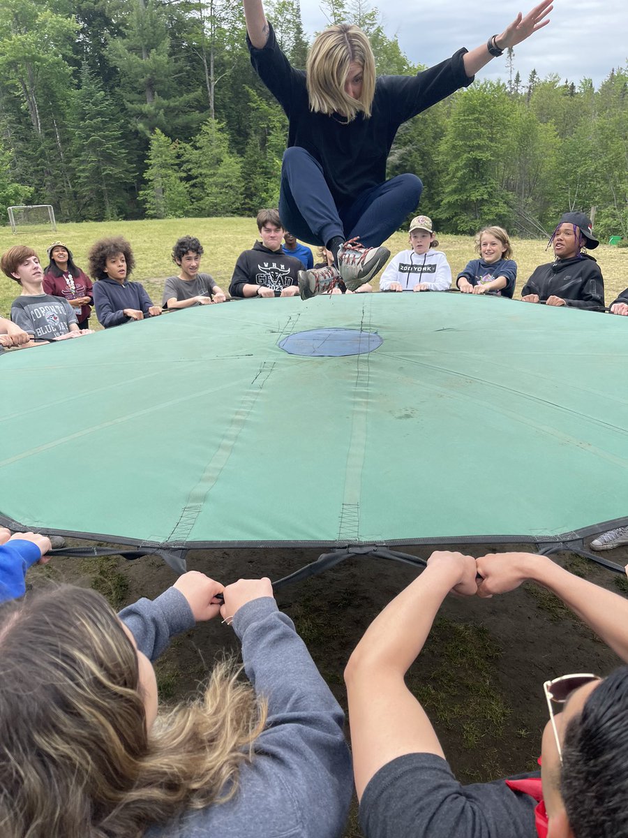 Wow look at Mrs. D’Intino living her best life at Camp Muskoka!!! #bethebestyoucanbe #dsbn