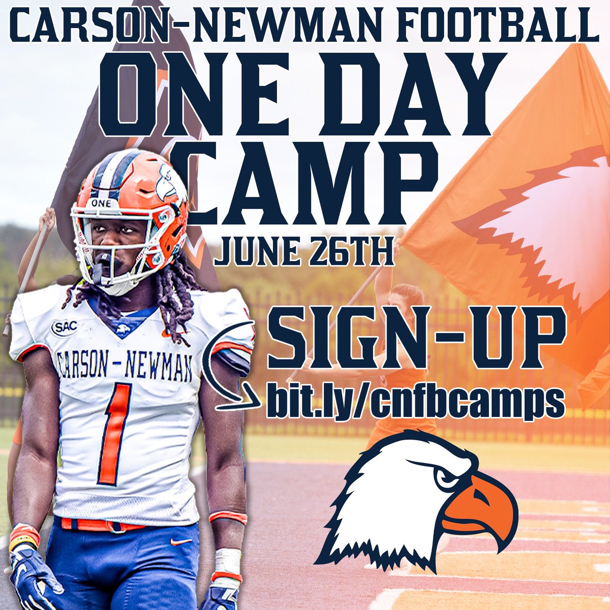 Great chance to compete!! Sign up for our one day camp today! #TalonsUp 🦅