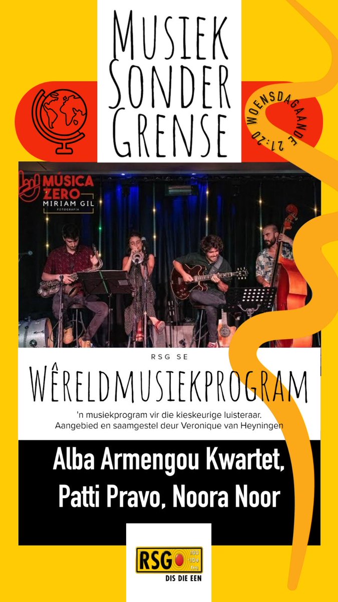 Vanaand om 21:20. Skakel in 😎⁦<a href="/zarsg/">RSG 100-104FM</a>⁩