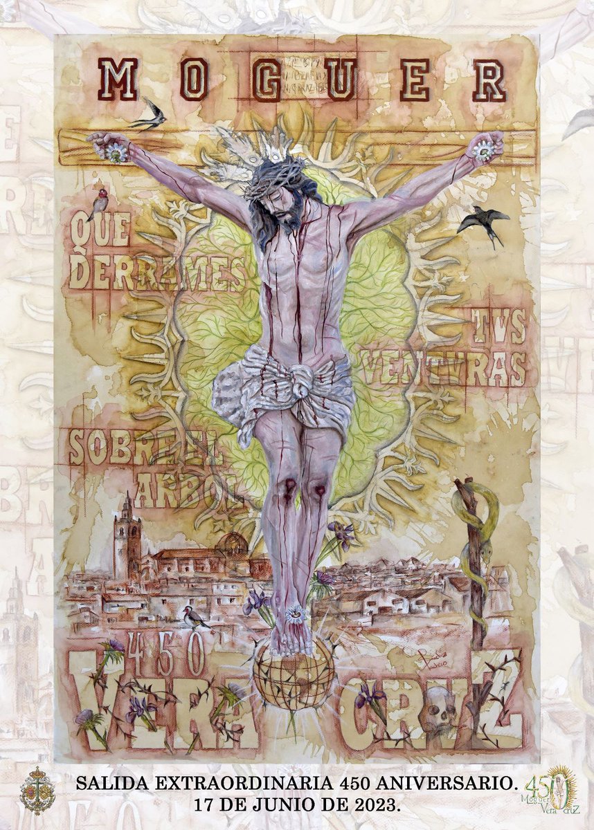 ⚫  SALIDA EXTRAORDINARA | Stmo. Cristo de la Vera+Cruz
Cambio de horario de la salida por motivos de subida de las  temperaturas. Sábado, 17 de junio a las 📣 20:00h 📣. Recogida: 24:00h. Parroquia <a href="/RosariodeCadiz/">Rosario de Cádiz</a> 📷: <a href="/rafajurado__14/">Rafa Jurado</a> #450VeraCruzMoguer