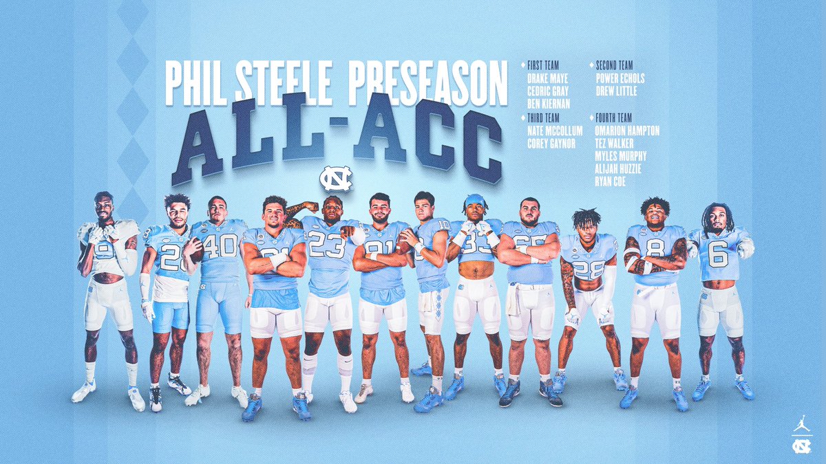 Preseason honors keep coming 🚀

#CarolinaFootball 🏈 #UNCommon