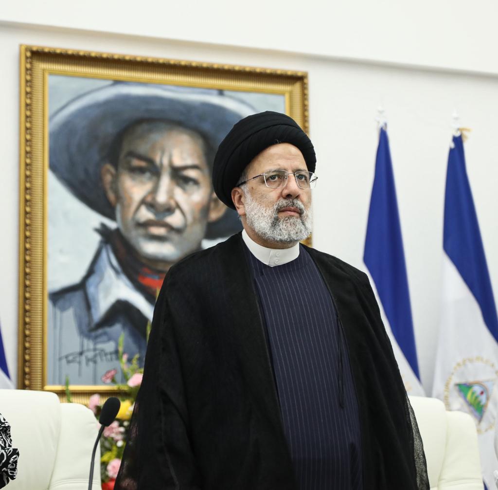 AsambleaNi's tweet photo. La mañana de este miércoles 14 de junio la Asamblea Nacional recibe la visita del presidente de la República Islámica de Irán compañero Ebrahim Raisi. https://t.co/Gde0WURWIO