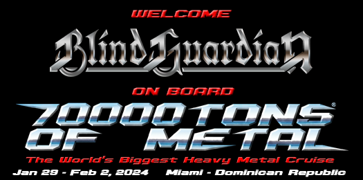 blind_guardian's tweet image. Bards!
We're embarking upon the Freedom of the Seas! 🛳️
From Miami, FL to Puerto Plata and back again – we'll be playing twice on board @70000tons, The Original, The World's Biggest Heavy Metal Cruise! 🤘
Tickets  ➡️ 70000tons.com

#blindguardian #70000tons #metalcruise