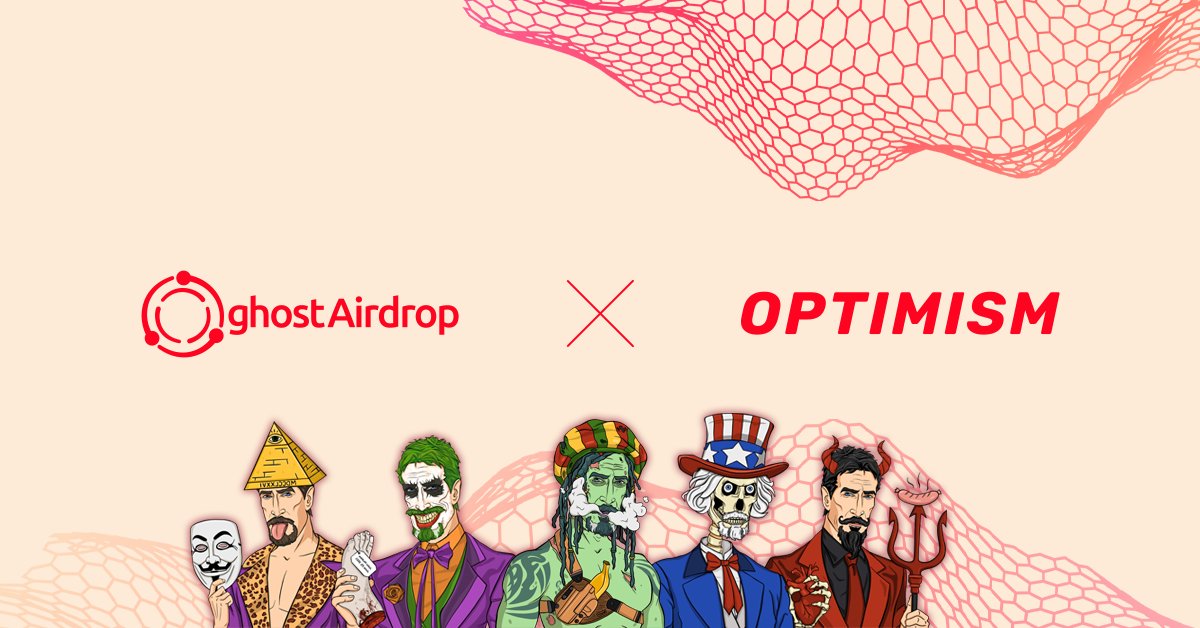 realGhostChain's tweet photo. 📢 #ghostAirdrop is now LIVE on @optimismFND #MainNet

Claim #FREE @officialmcafee JML Legacy #NFT 🚀
🔗 https://t.co/A5VKpHgJ7Y

✅ Earn $GMV through #Optimism referrals 👻
✅ Tag 3 Frens

#Airdrop #AirdropAlert #NFTGiveaway #NFTdrop #NFTCollection #GEM #NFTAirdrop #NFTmint $OP https://t.co/5a9BjbzY1f