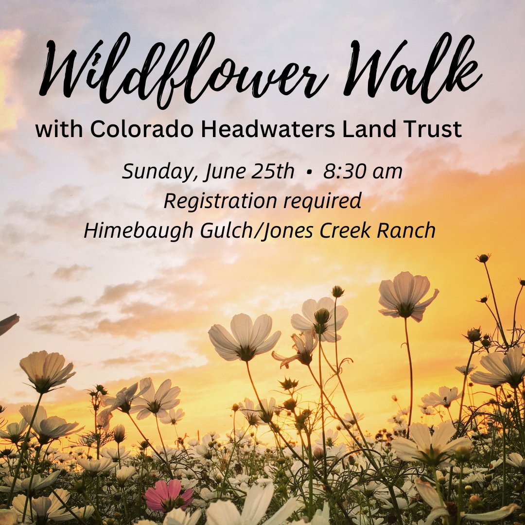 Colorado Headwaters Land Trust tweet media