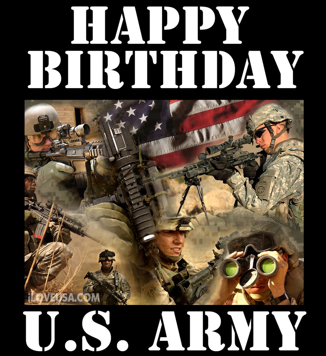 🇺🇸Veterans from all branches wish a very Happy Birthday to the US Army!🇺🇸 @CoVet_81 @Ilegvm @mil_vet17 @USAVet_5 @USAFirstPatriot @Scobra642 @Vet4DJT @_djtII @thandar324 @JohnTCross2 @Kvmidd1 @JohnMStubbins @Ranger88 @787RLTW @tomlin_francis @ssgtbarbarausaf @LeeGimenez #USArmy