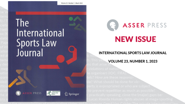 TMCAsser's tweet photo. New #ISLJ Editor-in-Chief @prof_mark_james kicks off this issue with a look into the turbulent future of #lexsportiva.
Contains 8 articles (3 #OpenAccess) on #AntiDoping regulations, sport & sexual violence, #ResponsibleSport, and more.
https://t.co/bld1qAJVmY
@Tsubasashinoha https://t.co/0kAvIR0v0k