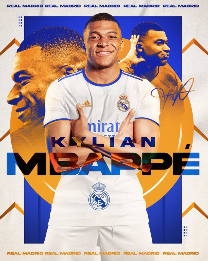 OFICIAL : Kylian Mbappe es oficialmente nuevo jugador del Real Madrid

El PSG ha aceptado una oferta del Real Madrid de 200 millones de € pero en el modo carrera del fifa. Fichajazo 🌟