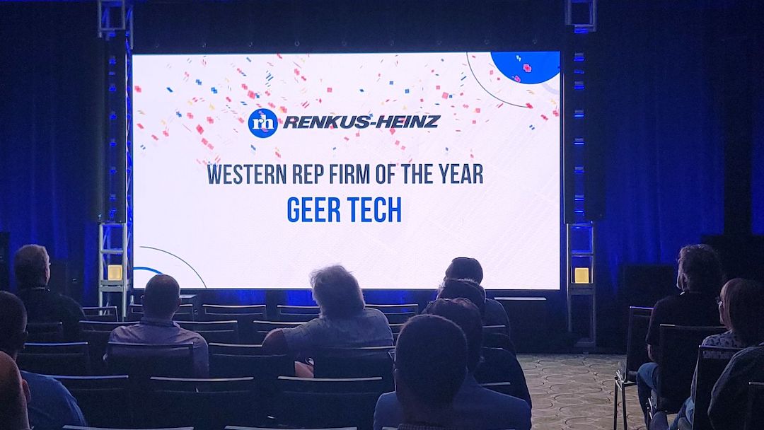GeerTech's tweet photo. A big thank you to @LeaProfessional, @RenkusHeinz and @SonanceSpeakers for awarding Geer Tech Rep of the Year! We're grateful for the recognition and proud to be part of your success.
#RepoftheYear #InfoComm23 #GeerTech #InfoCommAwards #Sonance #LEAProfessional #Renkus-Heinz https://t.co/9bCAO0Nm7P