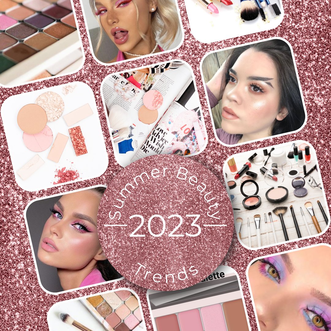 Strong blush, 90's supermodel chic, disco makeup and Barbiecore!  So many fun makeup trends are on tap for this summer.  Check out all the details in my new blog!  kaliisue.com/summer23

#summerbeauty #makeuptrends #makeup #summermakeup #barbiecore #discomakeup #makeuptips