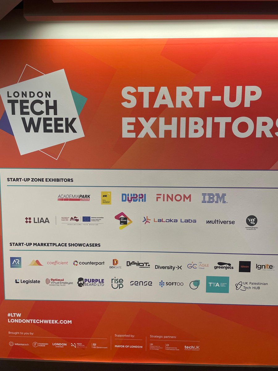 refineri's tweet photo. 🎉 @LDNTechWeek has been grand! From inspiring speakers to excellent partners, it has been a grand celebration of all things tech.🚀💡

#LondonTechWeek #TechInnovation #Refineri #FutureTech https://t.co/ram3eb2uKy