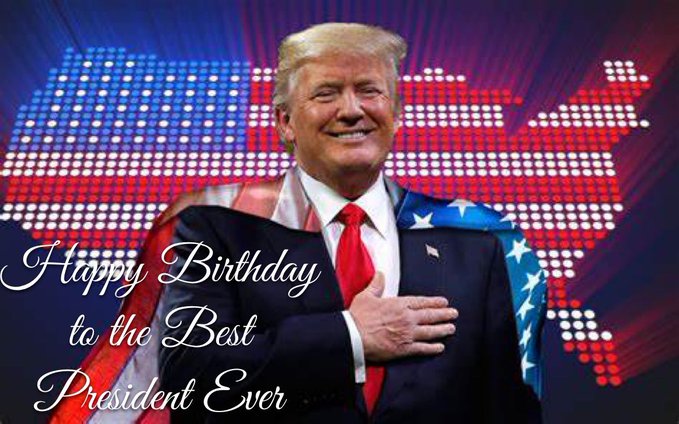 🧵4 Nor do we easily forgive. 
On this day, #FlagDay2023 and the birth date of the most attacked, most abused, most loved modern day POTUS, we say, 
'Happy Birthday, @realDonaldTrump! Thank you! We're voting for YOU!'