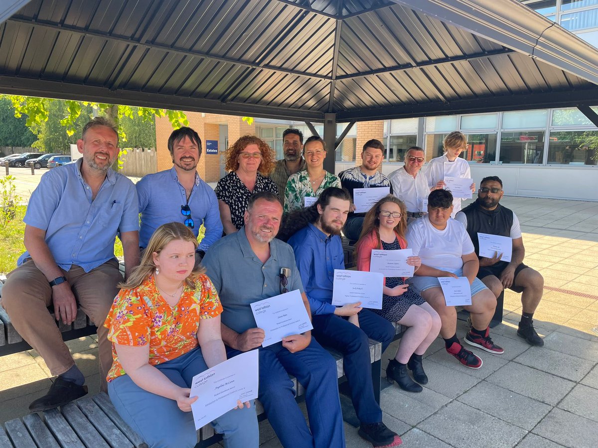 PDevonshire3's tweet photo. A massive congratulations to all our Professional cookery students who have been recognised for their achievements this year. We look forward to welcoming them all back next academic year. @WestLoCollege https://t.co/dfqw7EBu44
