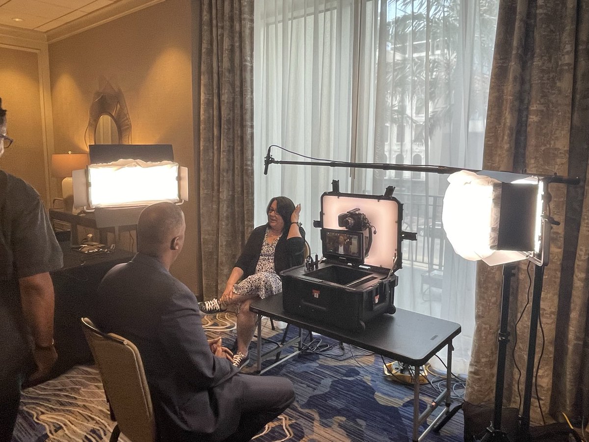 #BehindtheScene our Founder and CEO @garyaofficer interviewed by @RamonaWritesLA for @WorkingNation  #WorkingNationOverheard. #JFFHorizons