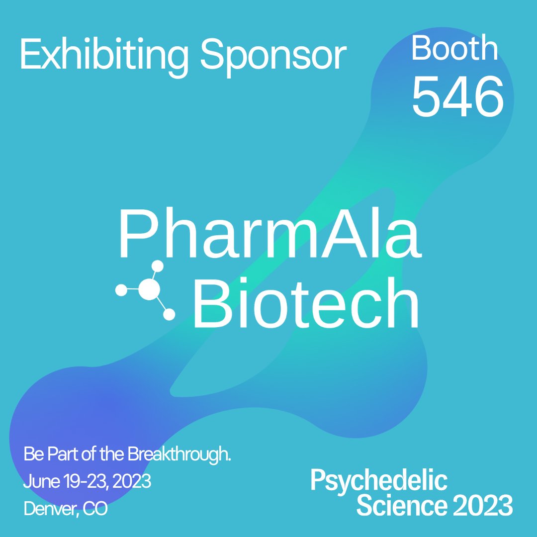 We are less than a week away from Psychedelic Science 2023! Come visit us at booth 546! If you haven't bought passes for the event you're in luck, use our code 'PBIO10' to get 10% off your pass!

bit.ly/3CyJwra

#PS2023 #PsychedelicScience2023 #PsychedelicConference…