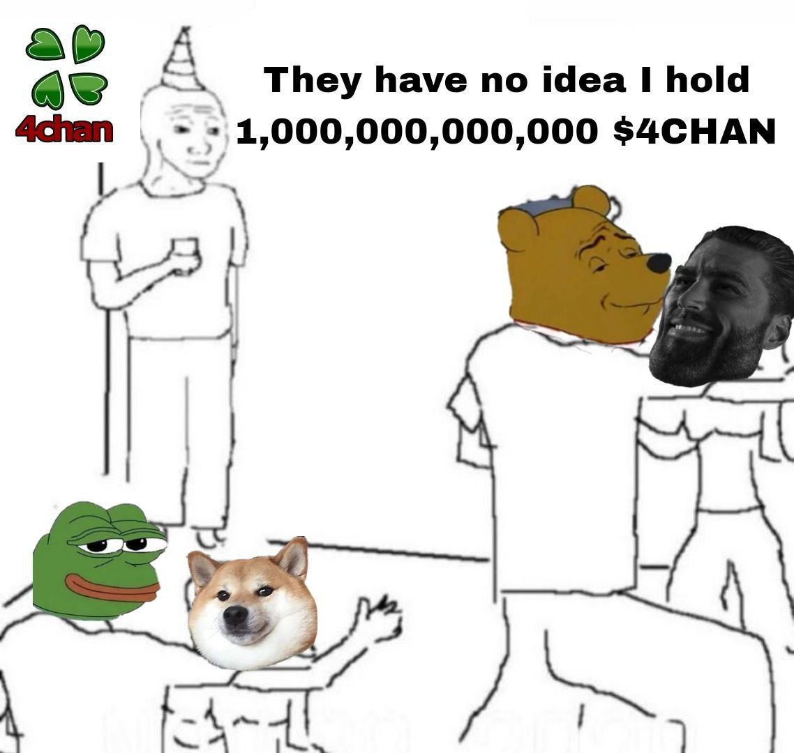 I’m going to say this and remember i told you this we are going to a Billion #4chan #4chantoken #4chanmovement you have a golden opportunity here i hope you take it 💎 #cryptocurrency #CryptocurrencyNews   spread the word i  wanna hear in the  bull run #4chan changed your life🍀