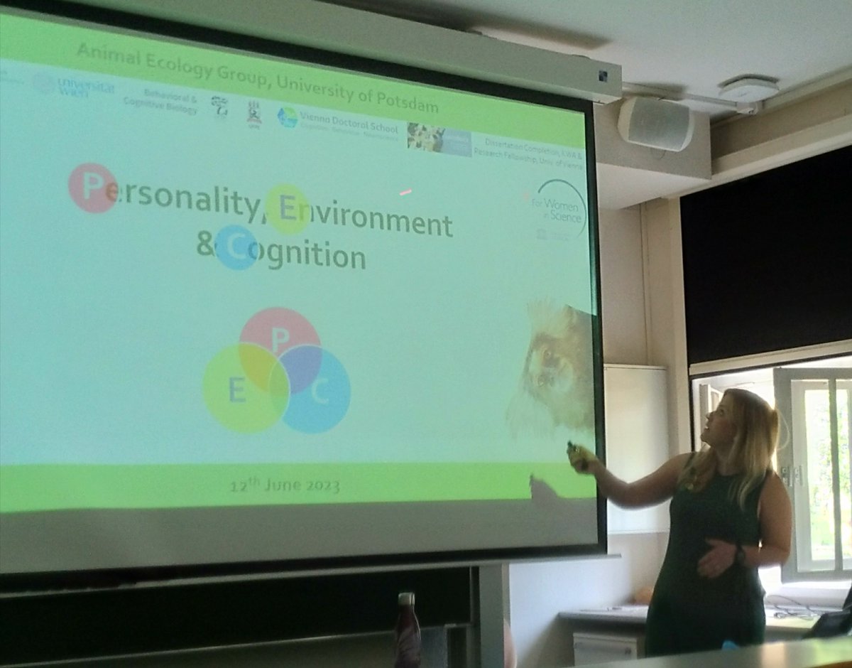 Valeria Mazza (@valmazza22) on Twitter photo Listening to the wonderful talk of <a href="/VedranaSlipogor/">Vedrana Šlipogor</a> "Unique, just like everyone else? Integrative approach to personality and learning in common marmosets" was an absolute pleasure! So happy about this visit, full of inspiring discussions and, of course, Potsdam summertime!🐒🏰🥤 Listening to the wonderful talk of <a href="/VedranaSlipogor/">Vedrana Šlipogor</a> "Unique, just like everyone else? Integrative approach to personality and learning in common marmosets" was an absolute pleasure! So happy about this visit, full of inspiring discussions and, of course, Potsdam summertime!🐒🏰🥤